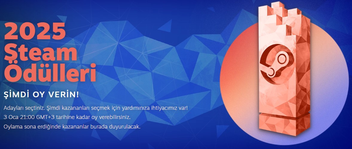 2025 Steam Ödülleri Oylaması Başladı: İşte Yılın Oyunu Adayları!