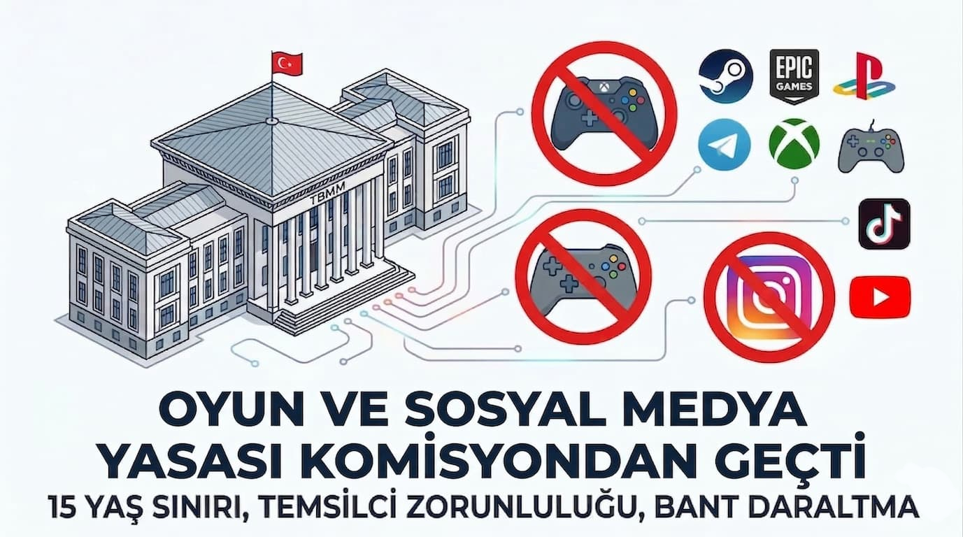 Oyun Yasası Komisyondan Geçti: 1 Milyar Dolarlık Sektöre Darbe