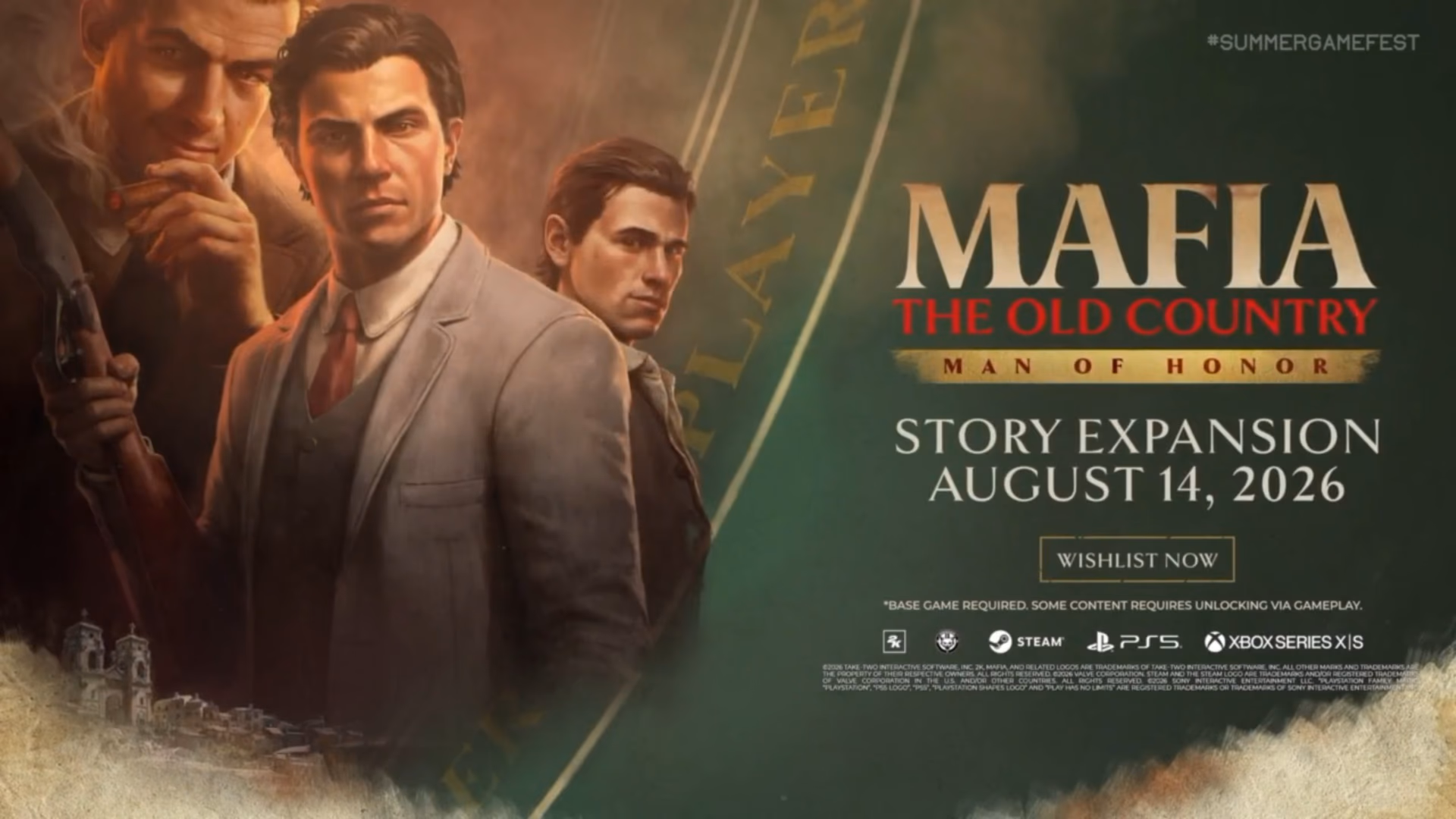 Mafia: The Old Country İçin Man of Honor Hikaye Genişlemesi Duyuruldu: Çıkış Tarihi 14 Ağustos
