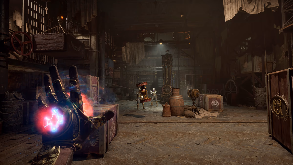 Clockwork Revolution steampunk evreninde zaman yolculuğu yapan Morgan Vanette karakteri Avalon şehrinde