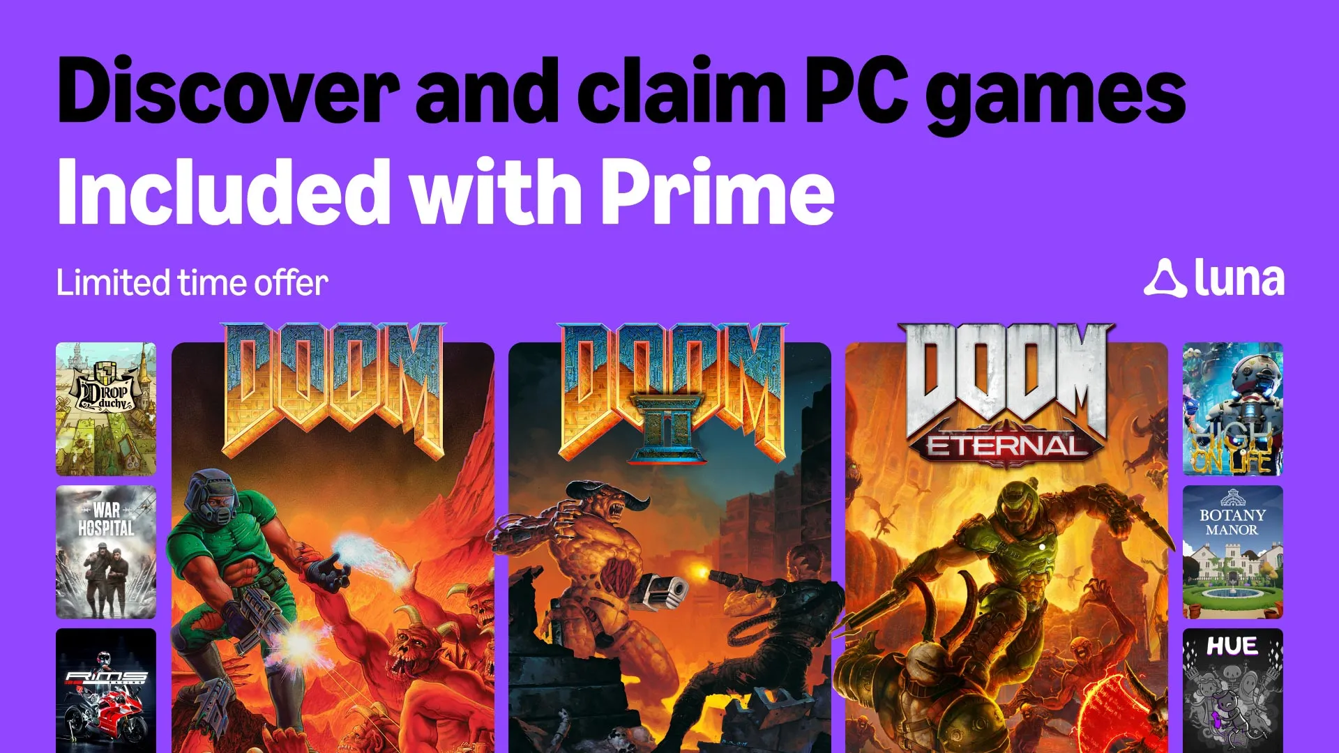 Prime Gaming Eylül Ücretsiz Oyunları: Doom Eternal ve High on Life