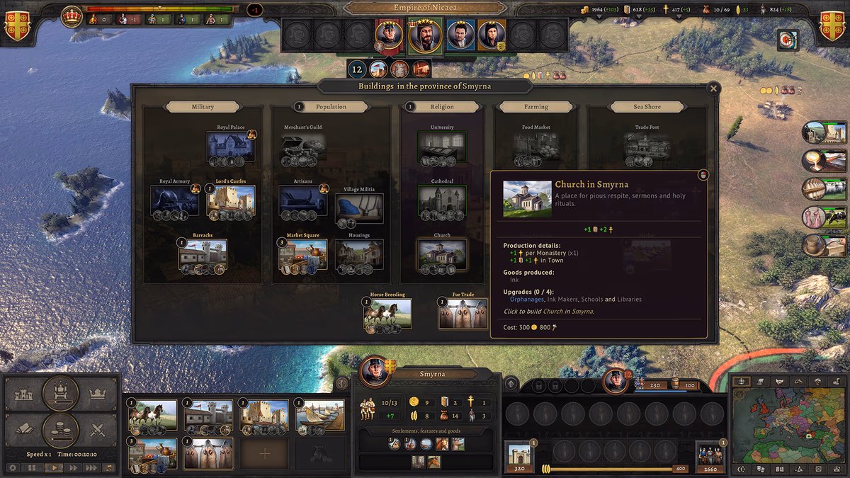Knights of Honor II: Sovereign