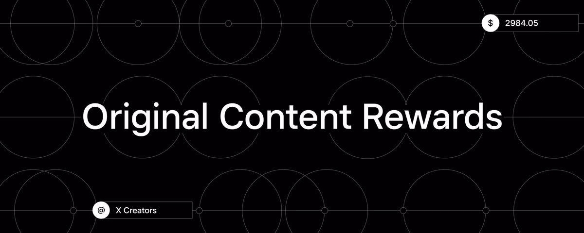 X platformunda yeni Original Content Rewards para kazanma sistemi