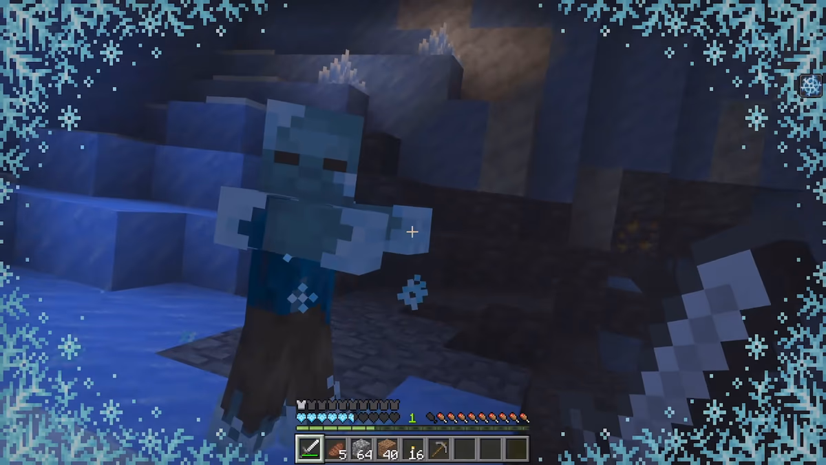 Minecraft Live 2026 etkinliğinde tanıtılan The Sift boyutu ve yeni buz mağaraları